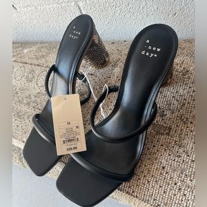 Black sandals
